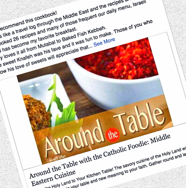 "Around the Table with The Catholic Foodie" Highly Recommended!