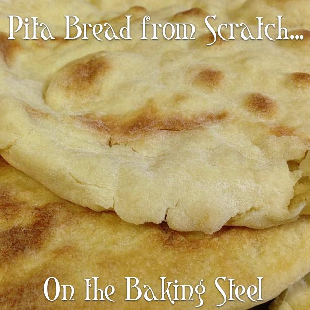 Making Pita Bread from Scratch [#Video #Recipe]