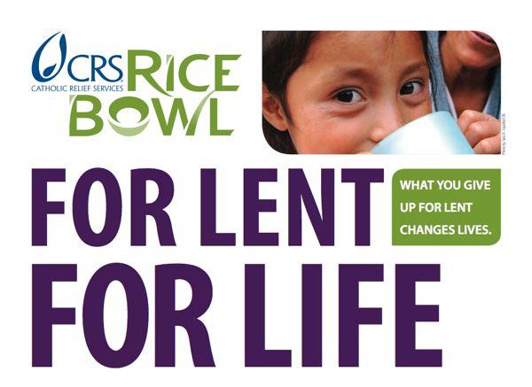 Bring Lent to Life: The CRS Rice Bowl